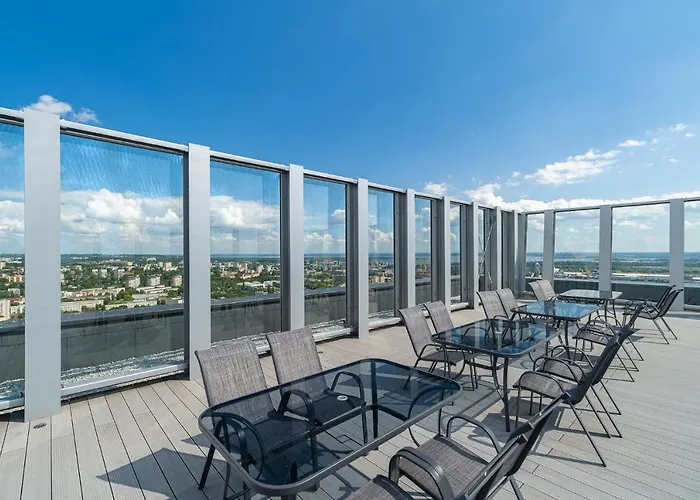Apartament Margi Ariela Lux 17th Floor Pool Sauna Szczecin